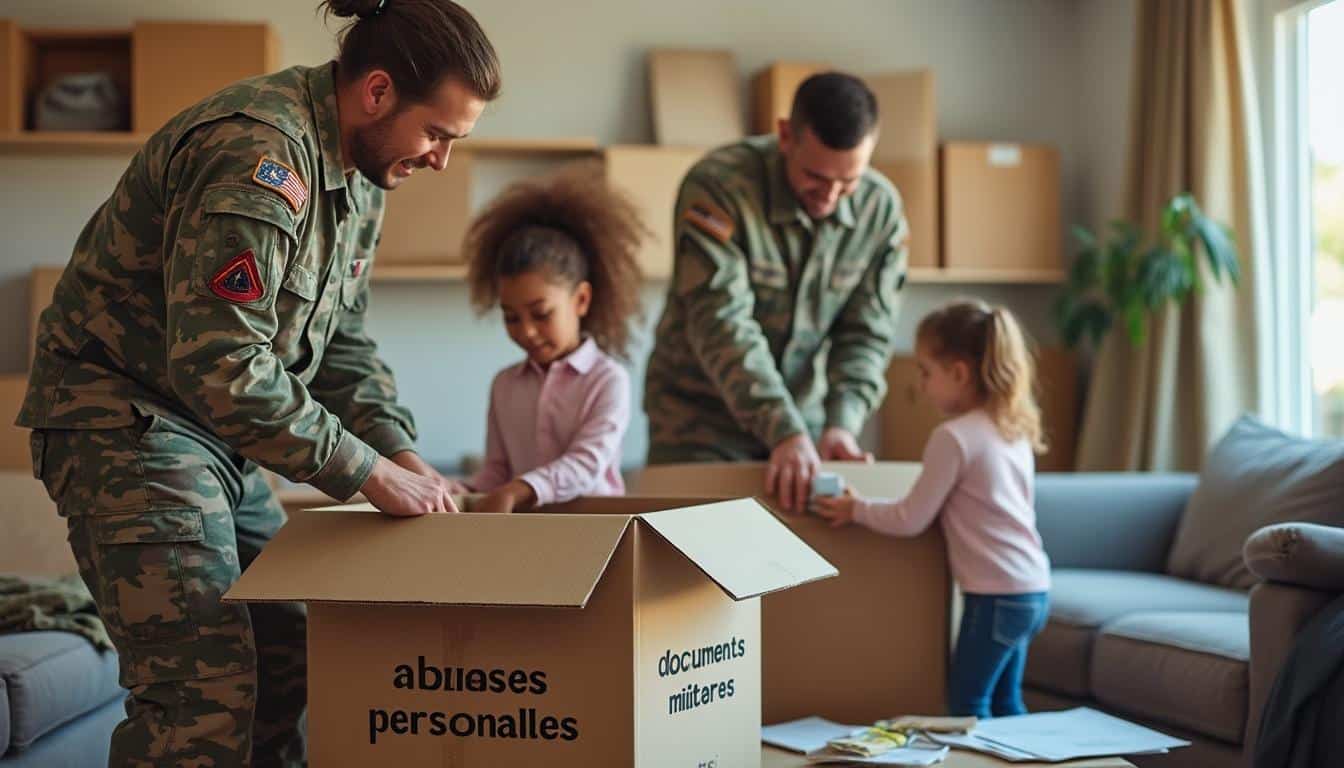 Illustration: Comprendre les enjeux du déménagement lié à une mutation militaire