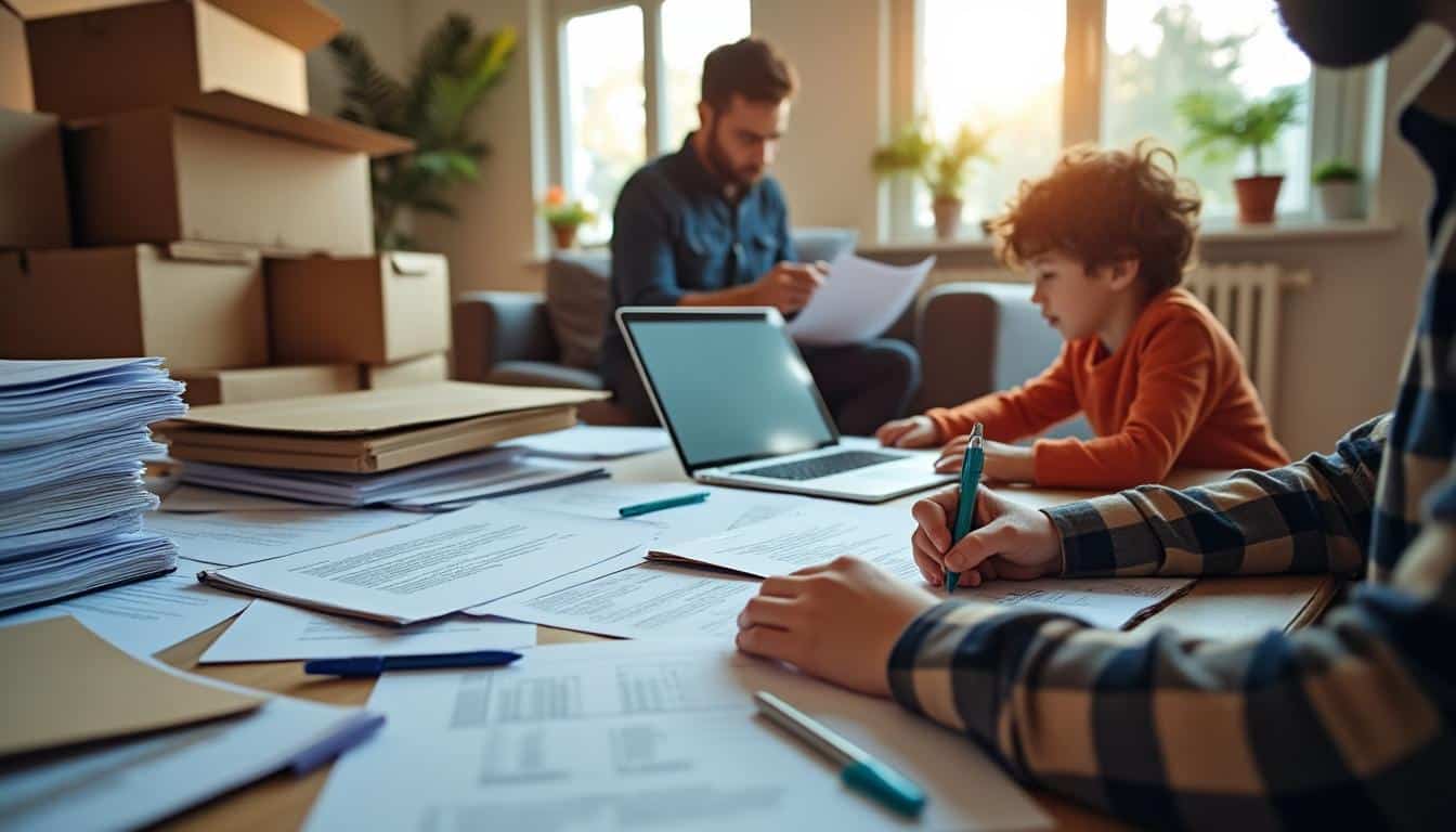 Illustration: Bien préparer son déménagement pour ne rien oublier