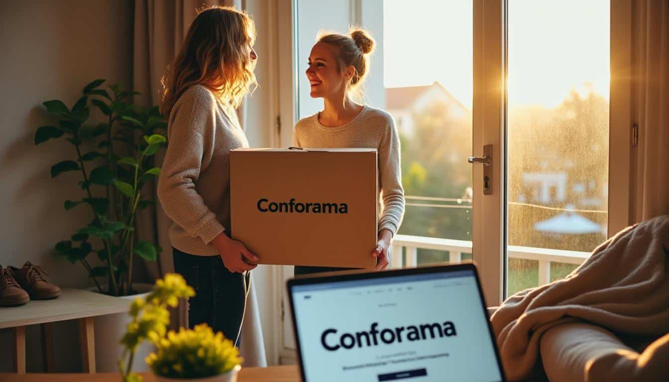 Illustration: Tout savoir sur les codes promo et bons plans Conforama pour la livraison gratuite