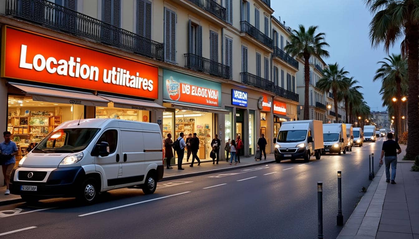 Illustration: Où dénicher les meilleures agences pour la location d’utilitaires dans la ville de Nice