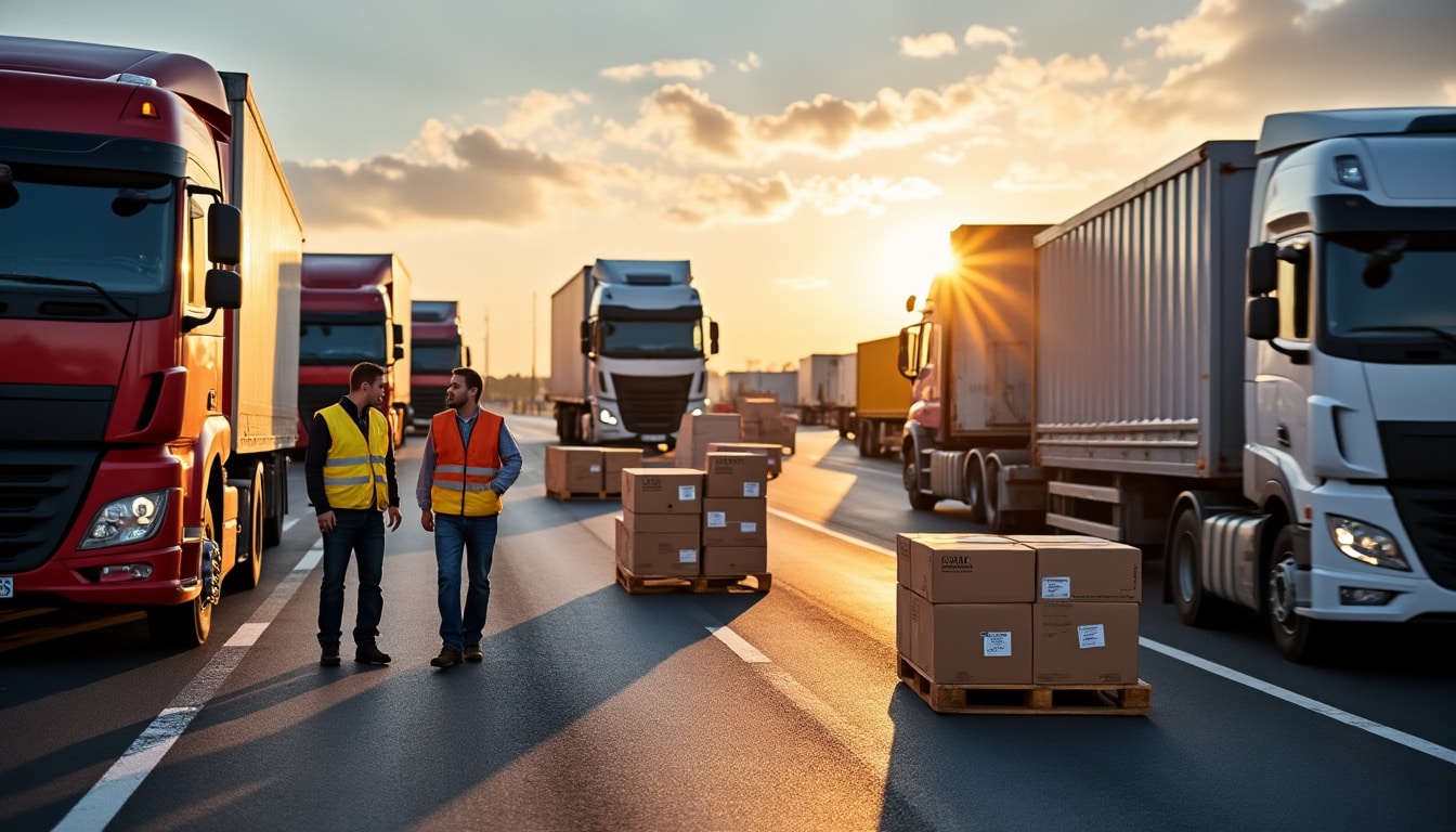 Illustration: Comprendre les fondamentaux du fret dans le transport routier