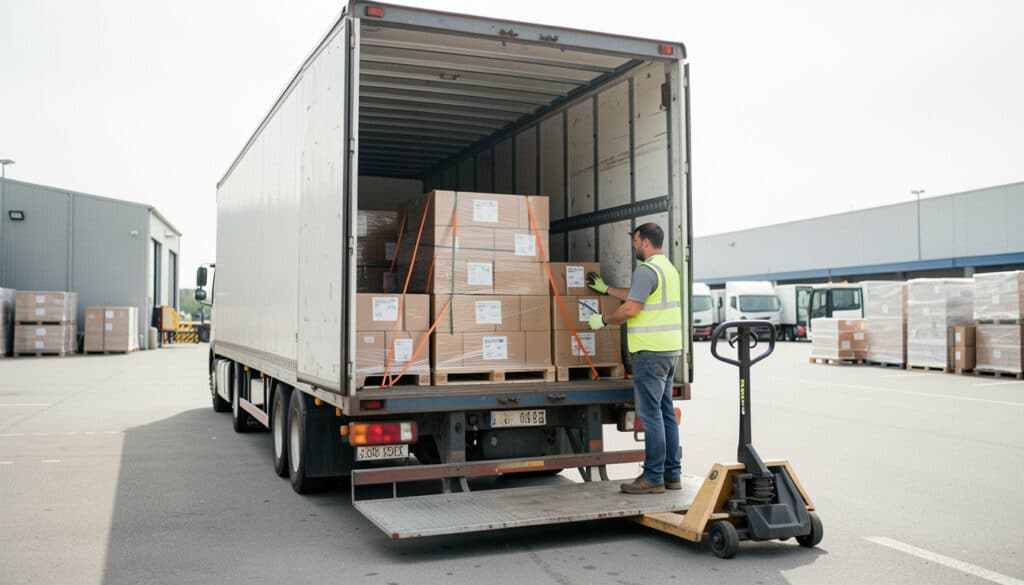 Chargement de camion : étapes, sécurité et arrimage